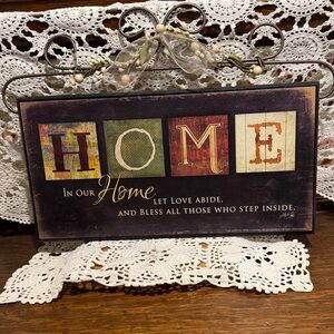 Mother’s Day Gift Ready 
Wood Inspirational Home Sign